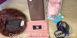 MaxSold Auction: Lot: Faux Fur Hat, Wallets, Coin Purse & Lanyards - Plainville (Massachusetts, USA) SELLER MANAGED Downsizing Online Auction -  West Bacon Street