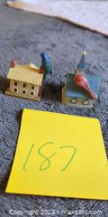 MaxSold Auction: Lot of 2 Vintage Lenox Miniature Bird Houses Retired Collectible red & blue bird - Plainville (Massachusetts, USA) SELLER MANAGED Downsizing Online Auction -  West Bacon Street