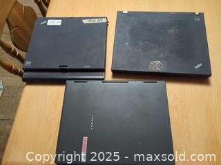 MaxSold Auction: Lot of 3 vintage laptops - Plainville (Massachusetts, USA) SELLER MANAGED Downsizing Online Auction -  West Bacon Street