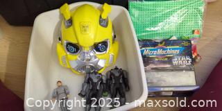 MaxSold Auction: Mixed Lot: Children&#39;s Action Figures, Mask &#38; Boxed Micro Machines - Plainville (Massachusetts, USA) SELLER MANAGED Downsizing Online Auction -  West Bacon Street