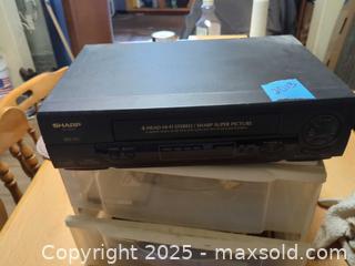 MaxSold Auction: Sharp vc-h800 vcr. - Plainville (Massachusetts, USA) SELLER MANAGED Downsizing Online Auction -  West Bacon Street