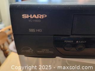MaxSold Auction: Sharp vc-h800 vcr. - Plainville (Massachusetts, USA) SELLER MANAGED Downsizing Online Auction -  West Bacon Street