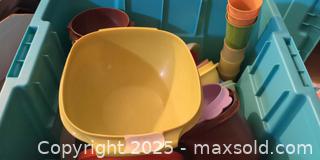 MaxSold Auction: Tupperware Assorted Plastic Bowls, Lids & Stacking Cups (30–40 pcs) - Plainville (Massachusetts, USA) SELLER MANAGED Downsizing Online Auction -  West Bacon Street