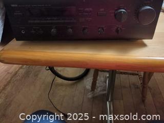 MaxSold Auction: Yamaha natural sound stereo receiver AX-770 - Plainville (Massachusetts, USA) SELLER MANAGED Downsizing Online Auction -  West Bacon Street
