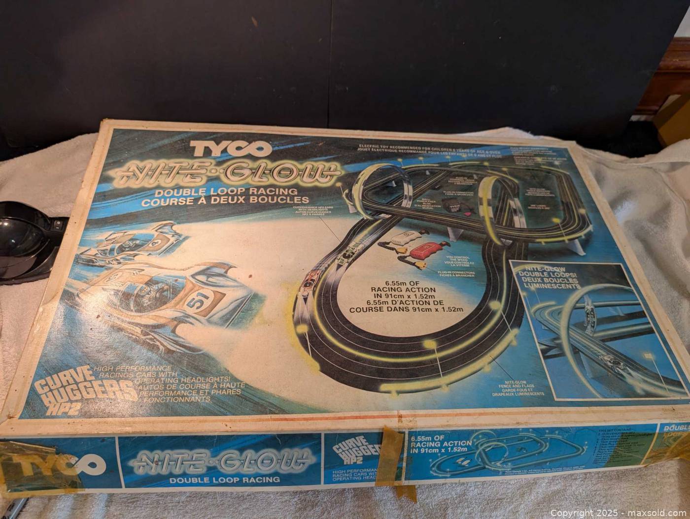 Tyco Nite Glow Tyco Cars Race Track Tyco Nite Glow Double Loop