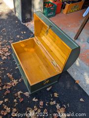 MaxSold Auction: Solid wood Domed Trunk - Ottawa (Ontario, Canada) SELLER MANAGED Downsizing Online Auction - Didsbury Road (STORAGE)