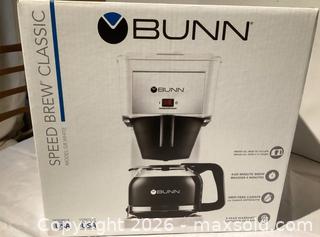 MaxSold Auction: BUNN Speed Brew Classic 10-Cup Drip Coffee Maker, White/Gray - Kawartha Lakes (Ontario, Canada) SELLER MANAGED Estate Sale Online Auction - Evergreen Street