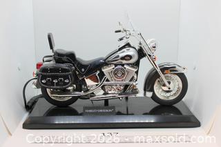 MaxSold Auction: Circa 1970s Harley-Davidson Softail Motorcycle Vintage Corded Desk Phone, Black/Chrome - Kawartha Lakes (Ontario, Canada) SELLER MANAGED Estate Sale Online Auction - Evergreen Street