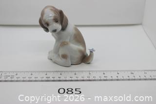 MaxSold Auction: Lladró Porcelain Puppy Figurine, White & Brown/Tan, Under 6 in - Kawartha Lakes (Ontario, Canada) SELLER MANAGED Estate Sale Online Auction - Evergreen Street