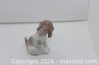 MaxSold Auction: Lladró Porcelain Puppy Figurine, White & Brown/Tan, Under 6 in - Kawartha Lakes (Ontario, Canada) SELLER MANAGED Estate Sale Online Auction - Evergreen Street