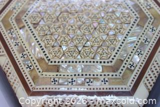 MaxSold Auction: Persian Marquetry Khatam Kari Jewelry Box, Ancient Handcraft Art - Kawartha Lakes (Ontario, Canada) SELLER MANAGED Estate Sale Online Auction - Evergreen Street