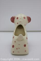MaxSold Auction: Vintage Porcelain Puppy Vase Cream & Pink, Unmarked - Kawartha Lakes (Ontario, Canada) SELLER MANAGED Estate Sale Online Auction - Evergreen Street