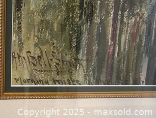 MaxSold Auction: Watercolour Artwork - Morning Mists - Markham (Ontario, Canada) SELLER MANAGED Estate Sale Online Auction - Weeping Willow Lane