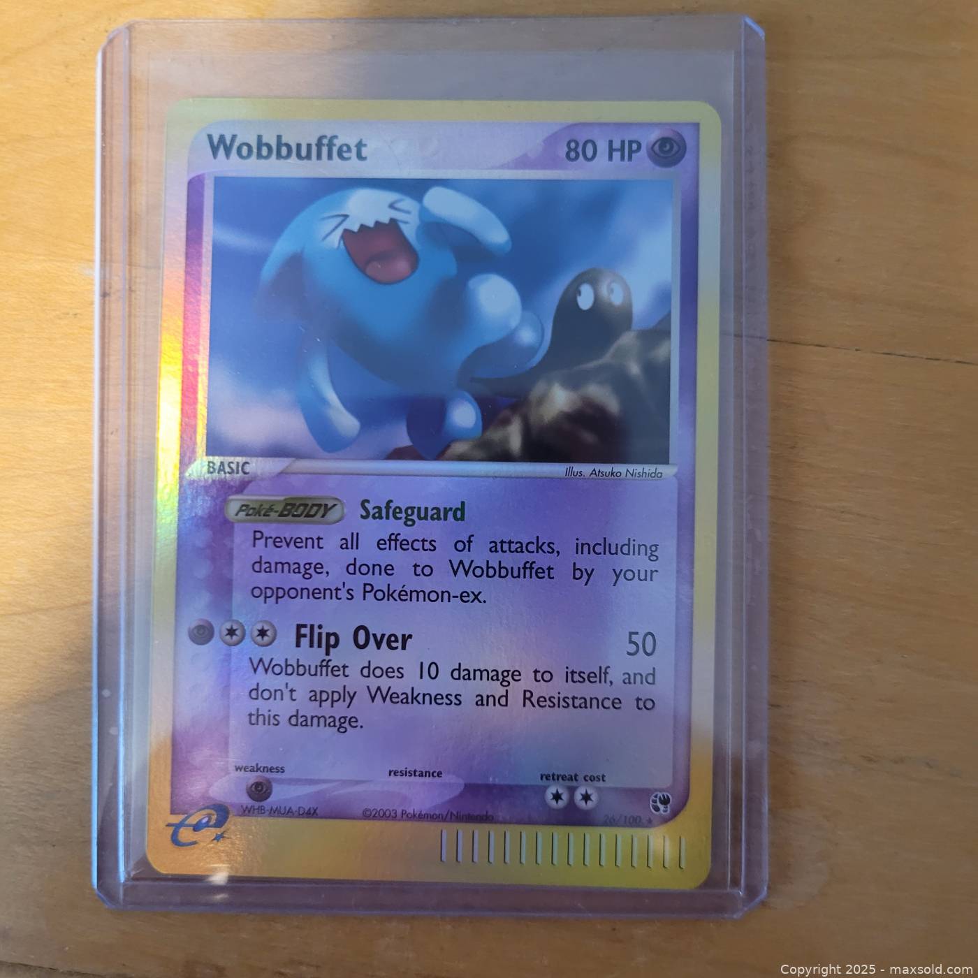 wobbuffet pokemon card value Wobbuffet Pokémon Reverse Holo Card