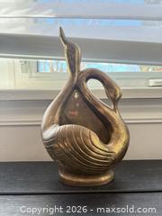 MaxSold Auction: Brass Art Deco Wall-Mounted Planter / Wall Pocket - Toronto (Ontario, Canada) SELLER MANAGED Downsizing Online Auction - Woodland Park Road