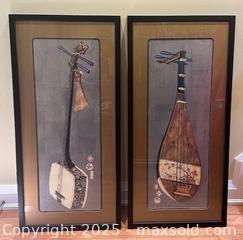 MaxSold Auction: Artwork - Japanese Musical Instruments - Shamisen & Biwa - 20 x 41 inches - Toronto (Ontario, Canada) SELLER MANAGED Downsizing Online Auction - Logan Avenue