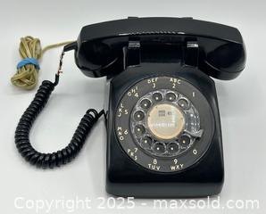 MaxSold Auction: Black Rotary Dial Telephone - Toronto (Ontario, Canada) SELLER MANAGED Downsizing Online Auction - Logan Avenue