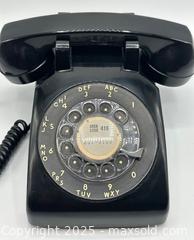 MaxSold Auction: Black Rotary Dial Telephone - Toronto (Ontario, Canada) SELLER MANAGED Downsizing Online Auction - Logan Avenue
