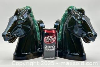 MaxSold Auction: Blue Mountain Pottery Horse Head Bookends - Lot of 2 - Toronto (Ontario, Canada) SELLER MANAGED Downsizing Online Auction - Logan Avenue