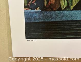 MaxSold Auction: &#34;Bon Echo, Lake Mazinaw&#34; by A.J. Casson (Group of Seven) - Limited Edition Giclee Print - 24 x 20 inches - Toronto (Ontario, Canada) SELLER MANAGED Downsizing Online Auction - Logan Avenue