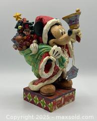 MaxSold Auction: Disney Traditions &#34;Old St Nick&#34; Figure by Jim Shore Designs (2006) - 8 inches tall - Toronto (Ontario, Canada) SELLER MANAGED Downsizing Online Auction - Logan Avenue