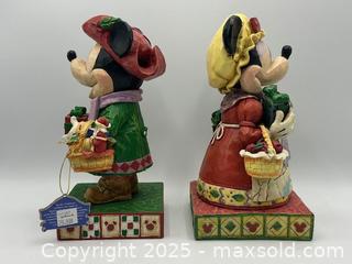 MaxSold Auction: Disney Traditions &#34;Spirit of Generosity&#34; and &#34;Heartwarming Holiday&#34; Figures by Jim Shore Designs (2005) - 9 inches tall - Toronto (Ontario, Canada) SELLER MANAGED Downsizing Online Auction - Logan Avenue