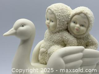 MaxSold Auction: Snowbabies "Take Me With You" Music Box by Department 56 - 7.5 inches tall - Toronto (Ontario, Canada) SELLER MANAGED Downsizing Online Auction - Logan Avenue