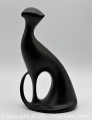 MaxSold Auction: Stylized Black Cat - Porcelain - Royal Dux - Made in Czech Republic - 7.5 inches tall - Toronto (Ontario, Canada) SELLER MANAGED Downsizing Online Auction - Logan Avenue