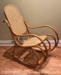 MaxSold Auction: Thonet-Style Bentwood Rocking Chair - 40 inches tall - Toronto (Ontario, Canada) SELLER MANAGED Downsizing Online Auction - Logan Avenue