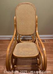 MaxSold Auction: Thonet-Style Bentwood Rocking Chair - 40 inches tall - Toronto (Ontario, Canada) SELLER MANAGED Downsizing Online Auction - Logan Avenue