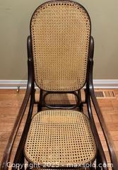 MaxSold Auction: Thonet-Style Bentwood Rocking Chair - 40 inches tall - Toronto (Ontario, Canada) SELLER MANAGED Downsizing Online Auction - Logan Avenue