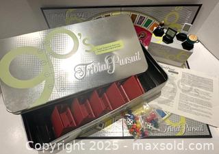 MaxSold Auction: Trivial Pursuit Game - Time Capsule 90s Edition - Metal Tin - Toronto (Ontario, Canada) SELLER MANAGED Downsizing Online Auction - Logan Avenue