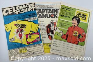 MaxSold Auction: Vintage Captain Canuck Comic Books - Lot of 3 - Toronto (Ontario, Canada) SELLER MANAGED Downsizing Online Auction - Logan Avenue