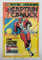 MaxSold Auction: Vintage Captain Canuck Comic Books - Lot of 3 - Toronto (Ontario, Canada) SELLER MANAGED Downsizing Online Auction - Logan Avenue