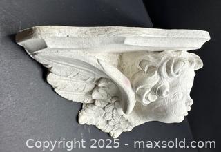 MaxSold Auction: Vintage Cherub Plaster Shelf - Toronto (Ontario, Canada) SELLER MANAGED Downsizing Online Auction - Logan Avenue