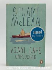 MaxSold Auction: Vinyl Cafe Unplugged (2009) by Stuart McLean - SIGNED - Toronto (Ontario, Canada) SELLER MANAGED Downsizing Online Auction - Logan Avenue