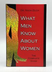 MaxSold Auction: What Men Know About Women by Dr Nada Zilch - Softcover Notebook - 5 copies - Toronto (Ontario, Canada) SELLER MANAGED Downsizing Online Auction - Logan Avenue