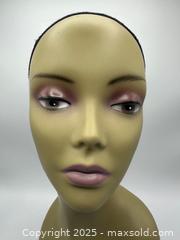 MaxSold Auction: Wig Mannequin with Swivel Base - 18 inches tall - Toronto (Ontario, Canada) SELLER MANAGED Downsizing Online Auction - Logan Avenue