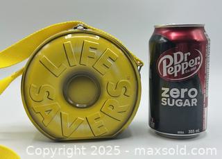 MaxSold Auction: Yellow Metal Life Saver Purse with Strap - Toronto (Ontario, Canada) SELLER MANAGED Downsizing Online Auction - Logan Avenue