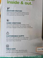 MaxSold Auction: Temperature and Humidity Centre - Wireless, with remote - Orillia (Ontario, Canada) SELLER MANAGED Downsizing Online Auction - Harvie Settlement Road (STORAGE)