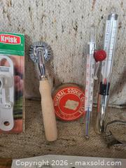 MaxSold Auction: Vintage Kitchen Utensils - Orillia (Ontario, Canada) SELLER MANAGED Downsizing Online Auction - Harvie Settlement Road (STORAGE)