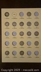 MaxSold Auction: Mercury Dime Album - Waltham (Massachusetts, USA) SELLER MANAGED Downsizing Online Auction - Vernon Street