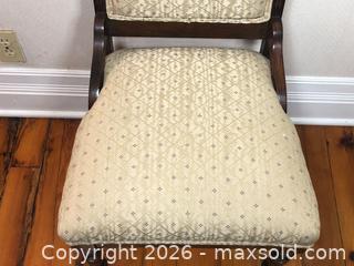 MaxSold Auction: Antique Eastlake Victorian Upholstered Parlor Side Chair - Ottawa (Ontario, Canada) PARTNER MANAGED Estate Sale Online Auction - Scrivens Drive