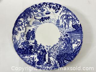 MaxSold Auction: Blue Mikado Royal Crown Derby Plate Lot - Ottawa (Ontario, Canada) PARTNER MANAGED Estate Sale Online Auction - Scrivens Drive