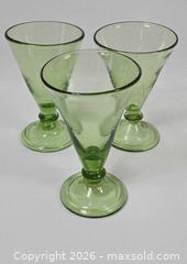 MaxSold Auction: Hand-Blown Green Bubble Glass  - Ottawa (Ontario, Canada) PARTNER MANAGED Estate Sale Online Auction - Scrivens Drive