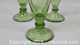 MaxSold Auction: Hand-Blown Green Bubble Glass  - Ottawa (Ontario, Canada) PARTNER MANAGED Estate Sale Online Auction - Scrivens Drive