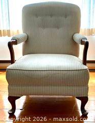 MaxSold Auction: Queen Anne-Inspired Accent Chair - Ottawa (Ontario, Canada) PARTNER MANAGED Estate Sale Online Auction - Scrivens Drive