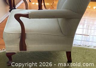MaxSold Auction: Queen Anne-Inspired Accent Chair - Ottawa (Ontario, Canada) PARTNER MANAGED Estate Sale Online Auction - Scrivens Drive