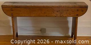 MaxSold Auction: Rustic Primitive Farmhouse Solid Wood Bench - Ottawa (Ontario, Canada) PARTNER MANAGED Estate Sale Online Auction - Scrivens Drive