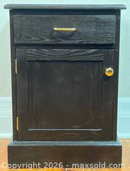 MaxSold Auction: Wood Nightstand  - Ottawa (Ontario, Canada) PARTNER MANAGED Estate Sale Online Auction - Scrivens Drive